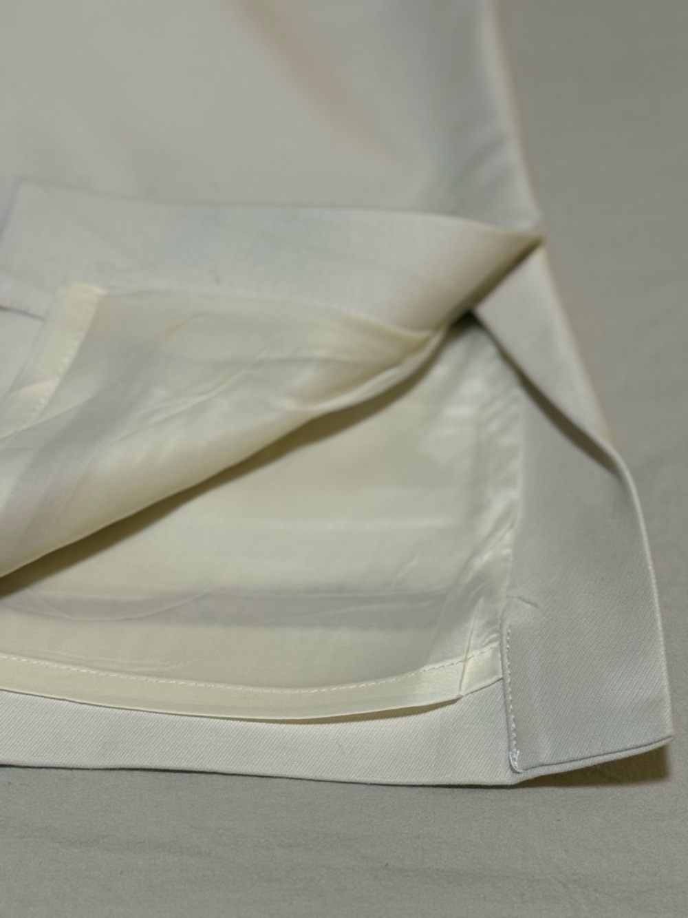 J. Crew Women's White A-Line Skirt - Picture 3 of 4